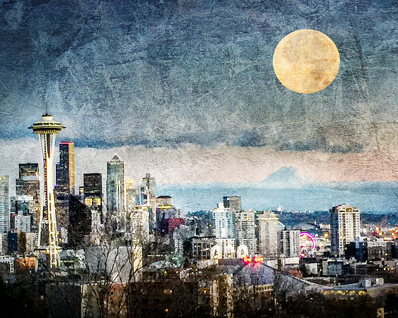 Seattle Moon